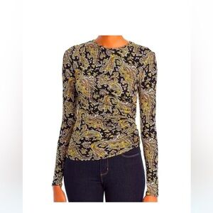 Joie paisley print top